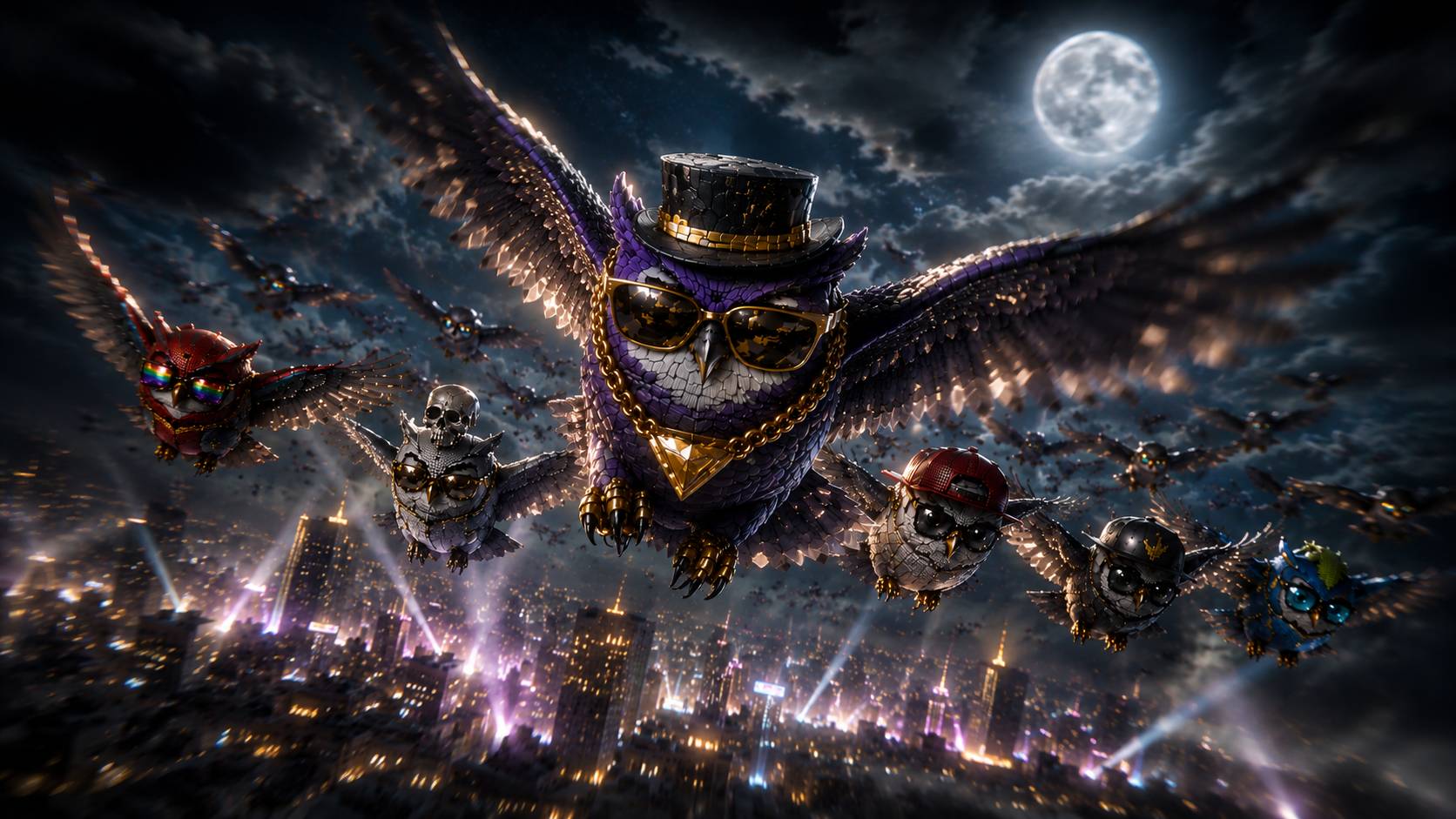 Black Label Birds — Night Flight
